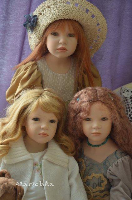 Нежная и задумчивая Агнешка, Agnieszka в окружении сестриц Zawieruszynski 2008