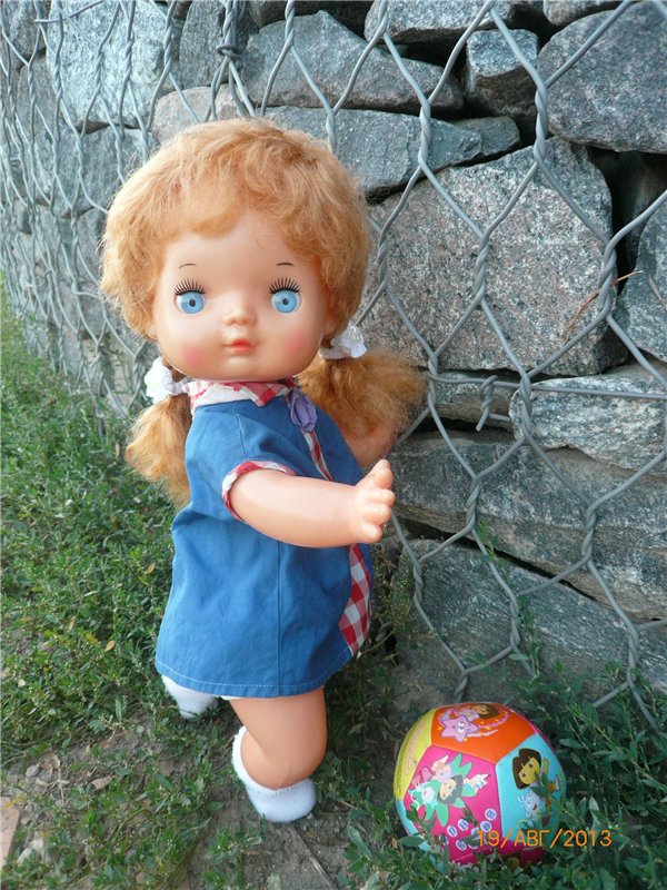 Анютка - наше винтажное солнышко! Кукла детства с "Кругозора"