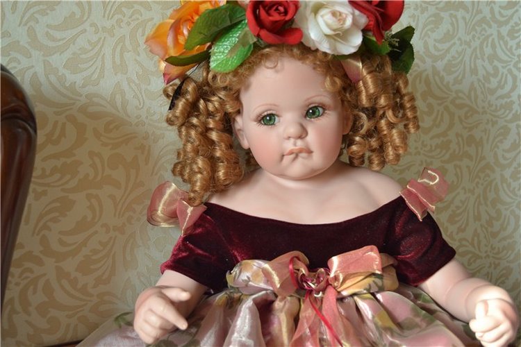 Мои первые куклы от Файзах Спанос - Молитва, Ангел и Чайная Роза