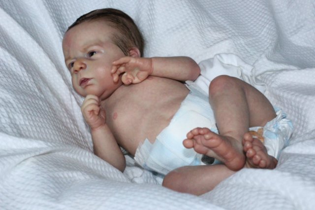 Меня аист принес, кукла реборн Беспаловои Жанны