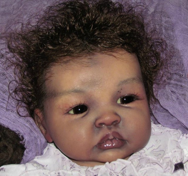 Новые глаза стекло для этнических реборнов (фото 4)