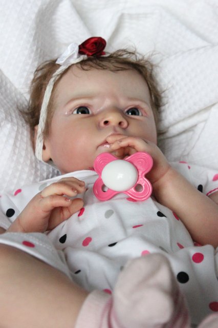 Сама мисс серьезность, кукла реборн Беспаловои Жанны