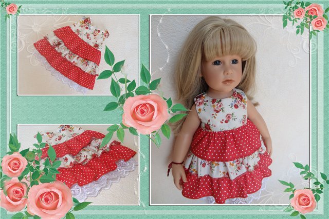 В летних красках | Бэйбики В летних красках — Одежда и обувь для кукол своими руками: фото