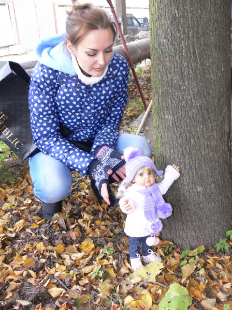 Пока была осень. И новые поклонники козявочек GOTZ (фото 10)