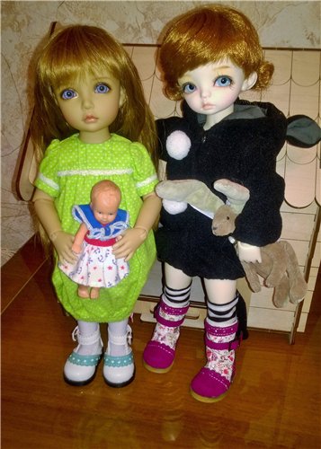 Тася встречает гостей — Куклы Iplehouse (Иплхаус): BJD (БЖД) (фото 9)