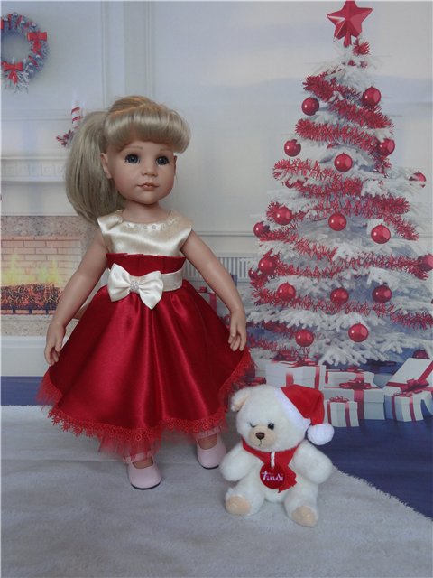 Топик "Новогодний". Платья для Готц | Бэйбики Топик "Новогодний". Платья для Готц