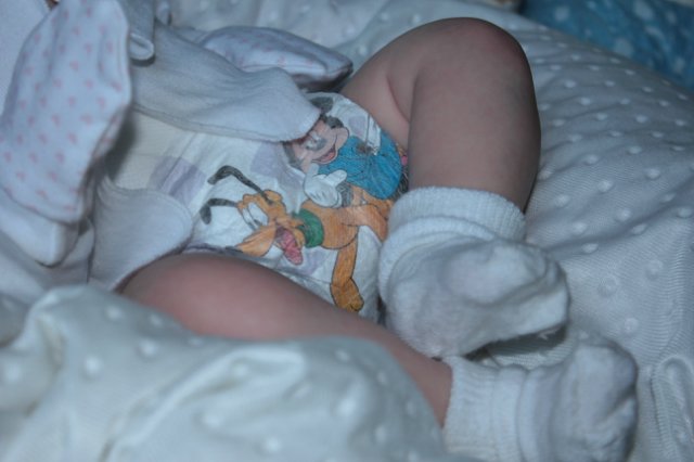 Маленькая кнопочка реборн Сабрина, художник Беспалова Жанна