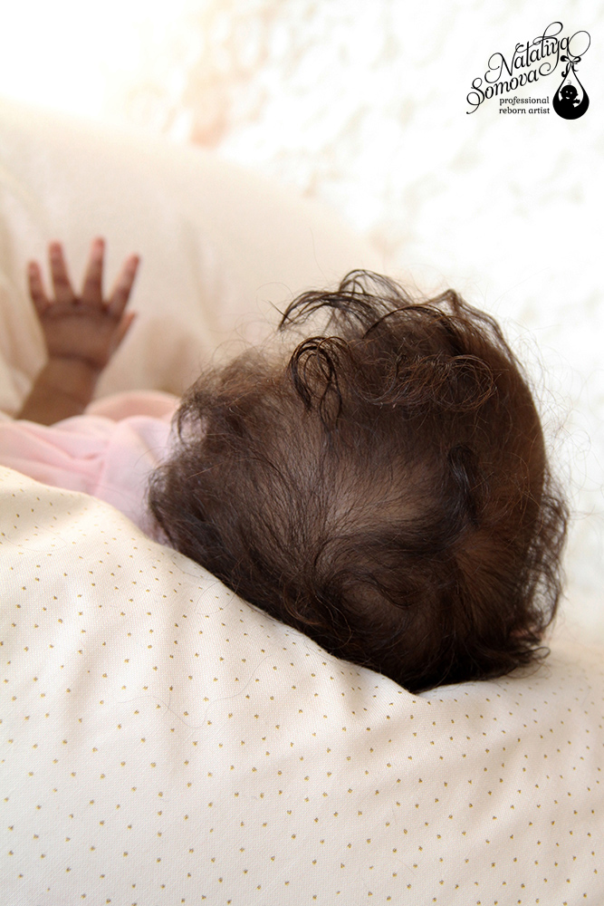 Эвелина. Шоколадка реборн Наталии Сомовой