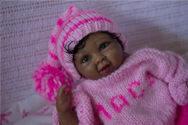 Мулаточка реборн Клер — Куклы Реборн (Reborn): работы мастеров (фото 5)