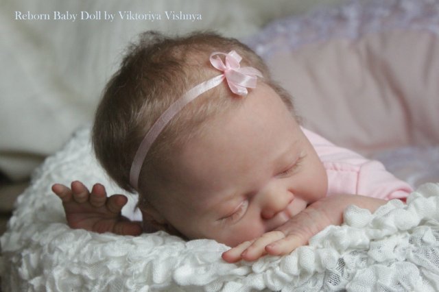 Крохотулька Angeli от Elisa Marx. Куколка реборн Виктории Вишни