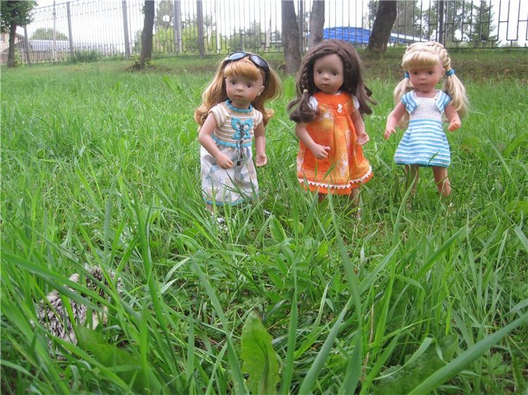 Тата, Анели и Лина! Куколки подружки Kathe Kruse | Бэйбики Тата, Анели и Лина! Куколки подружки Kathe Kruse