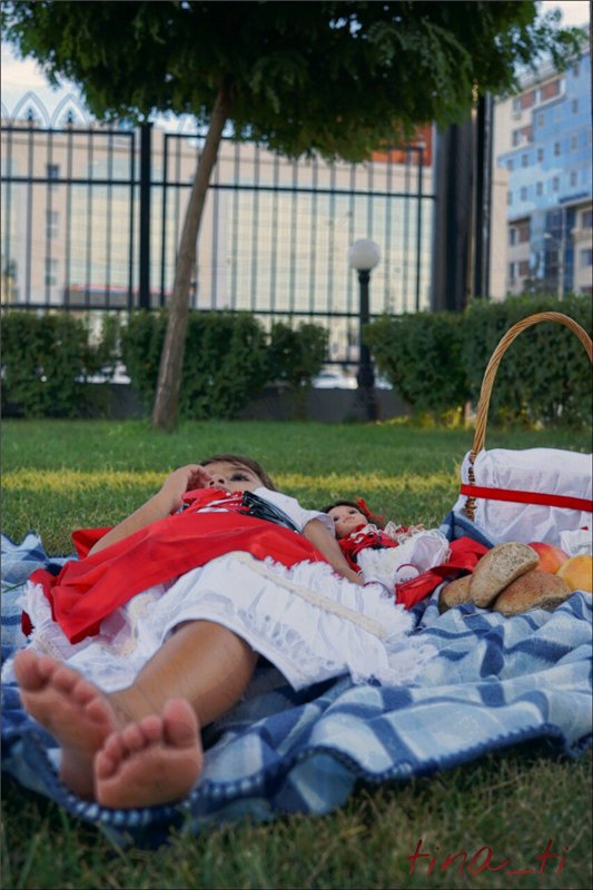 Кукла и ее девочка...Little red riding hood. Часть первая (городская) (фото 9)