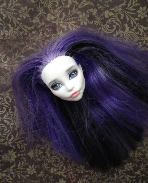 Моя новенькая - голова ooak Монстр Хай Спектра на теле Симба