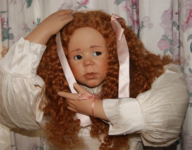 Красавица Теодора от немецкой художницы Marie Mischell, Marie Mischell puppencollection