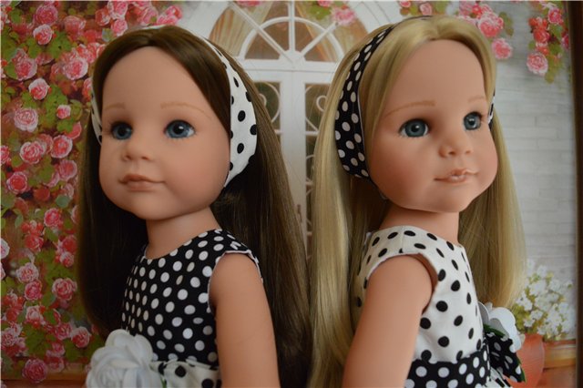 Черно-белые горошки очень девочкам к лицу | Бэйбики Черно-белые горошки очень девочкам к лицу (фото 6)