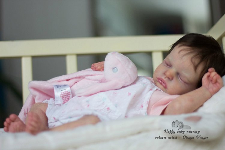 Настюшка - Прелестюшка. Кукла реборн Олеси Венгер