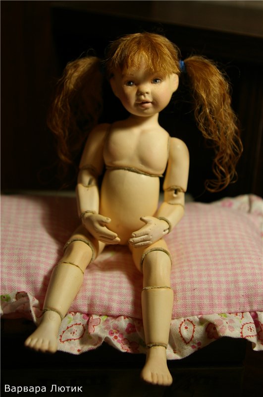 Проба пера. Шарнирная кукла