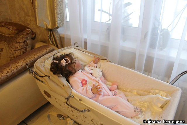 Кукла реборн Frida от Karola Wegerich в моём исполнении