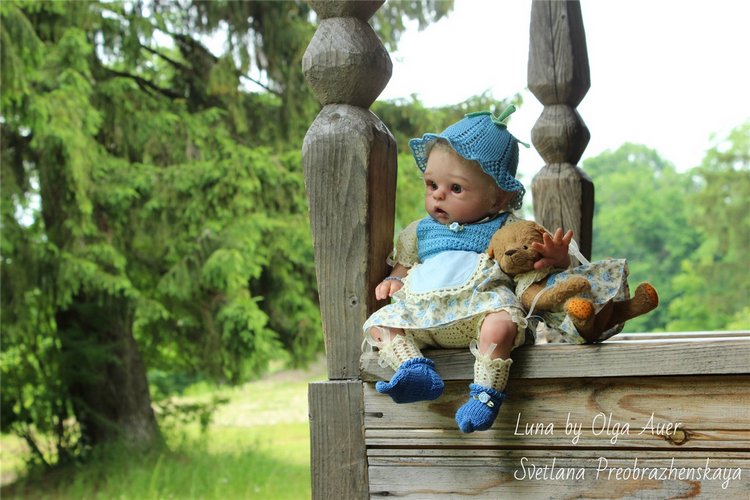 Эльф Luna by Olga Auer, мой прототип. Кукла реборн Светланы Преображенской