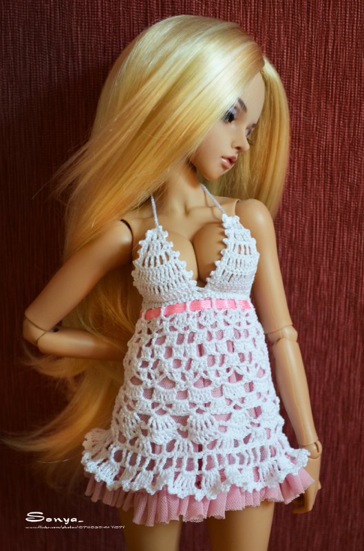 Наше первое платье — Одежда и обувь для кукол BJD (БЖД): 1/3 (фото 3)