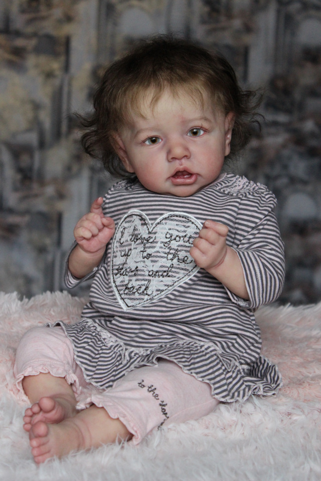 Сашулька номер два. Кукла реборн Светланы Преображенской