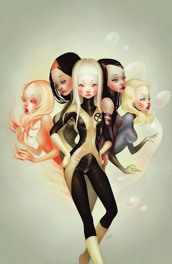 Сюрреалистические иллюстрации французской художницы Элоди LostFish или еще раз об Алисе