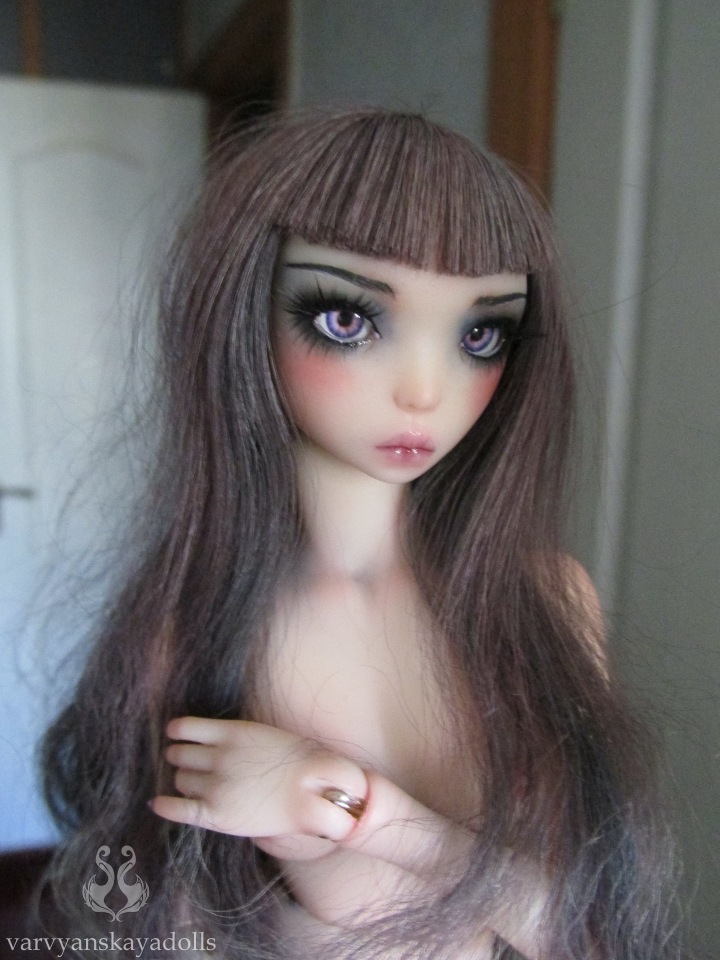 Готическая шарнирная кукла по имени Лаванда (фото 3)