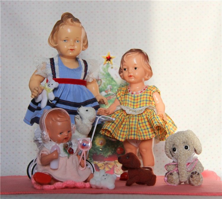 Сестрёнки — Винтажные куклы ГДР (Немки): Бигги