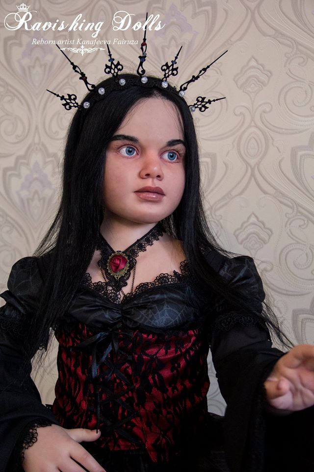 Готичная Габриэль. Gothic girl Mahafsoun