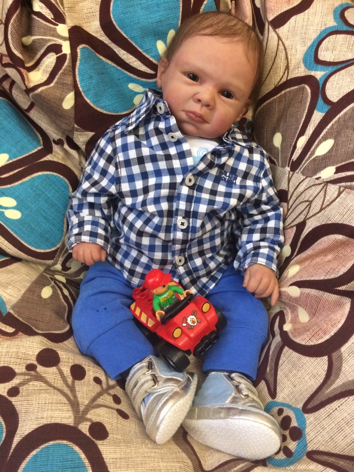 Малыш Trey — Куклы Реборн (Reborn): работы мастеров (фото 6)