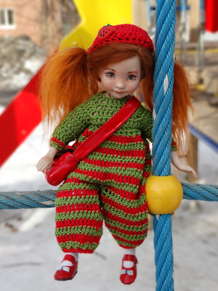 Обновлённые малышки. ООАК фарфоровых куколок Дианы Эффнер (фото 4)