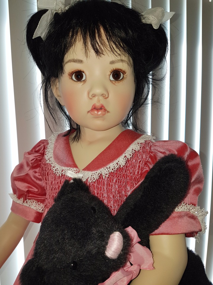 Пасхальная встреча в магазине кукол Хильдегард Гюнзел. Новая коллекция из резин 2017. Азиаточка Tian Yu