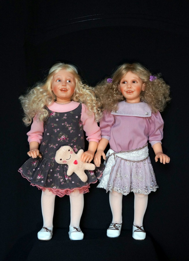 ООАК куклы Светланы Гришко. Анастасия и Диана (фото 9)