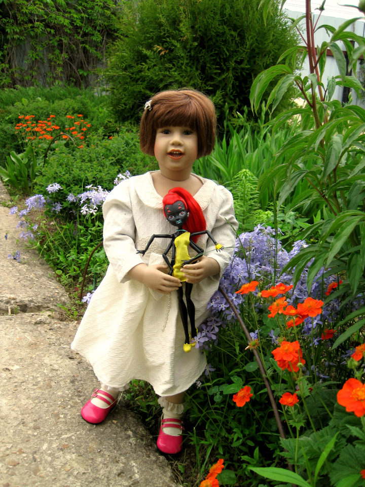 Лерочка и её куклы. Коллекционная кукла Лена Sissel Skille