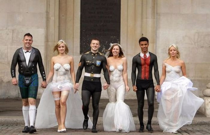 Продолжение... Как менялась мода на свадебные платья