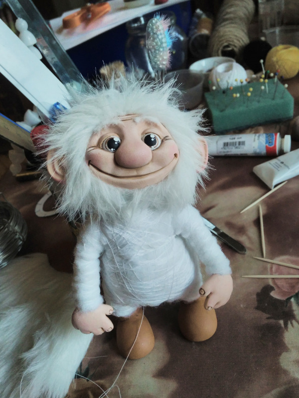 Домовой Ю-Питер — Лепка авторских кукол: полимерная глина (фото 8)