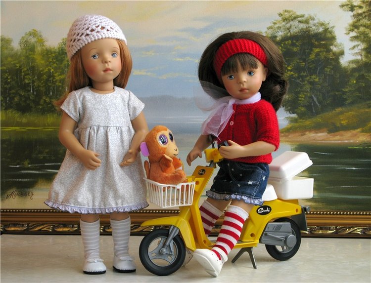 Любимые куклы от автора Сильвии Наттерер