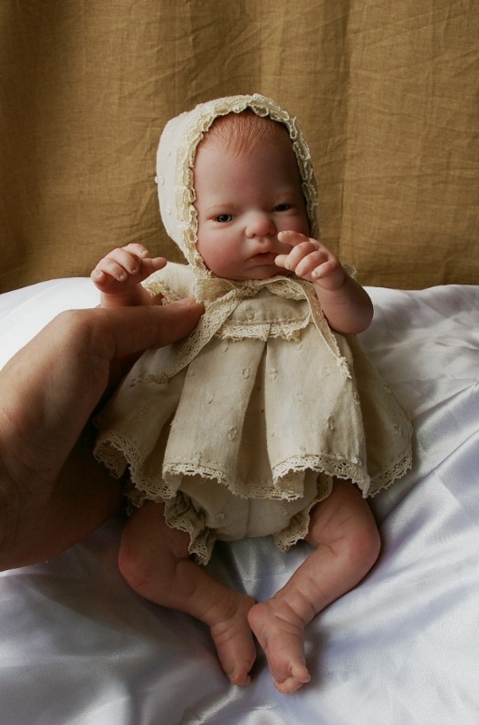 Новый малыш родился. Мини реборн