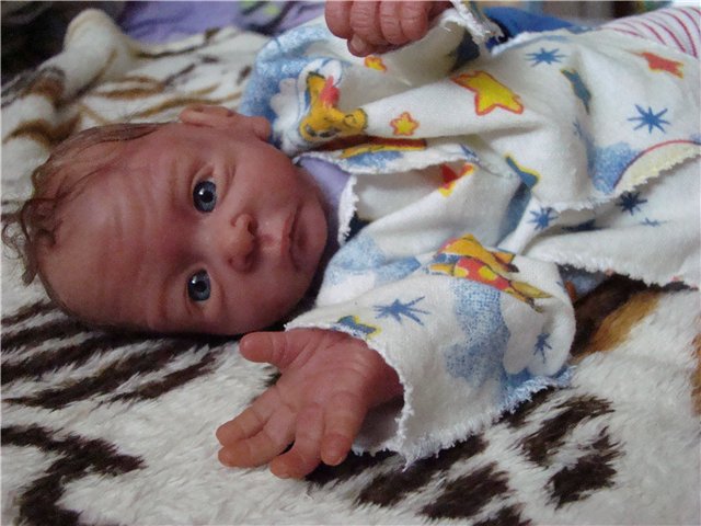 Еще один бутуз. Авторские куклы Кондрашовой Ирины