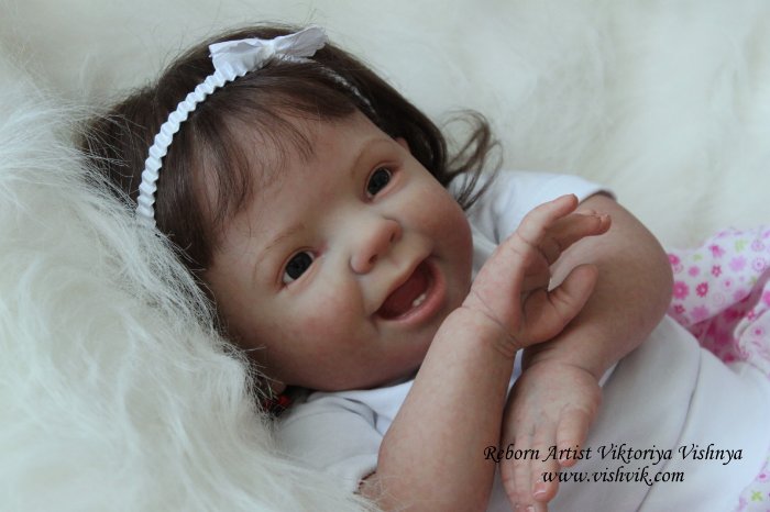 Белоснежка... Снежка.. Кукла реборн Вишни Виктории (фото 3)