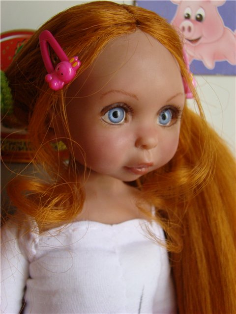 Эмма - рыжее чудо. Авторская кукла Кондрашовой Ирины (фото 7)
