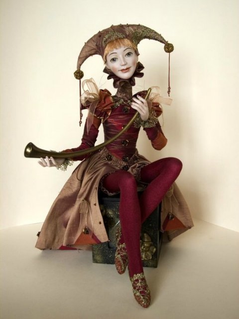 Мотивы и образы искусства Серебряного века в авторских куклах Светланы Никульшиной (фото 4)