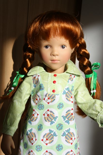 Новое платье Ульяны — Одежда и обувь для кукол своими руками: фото (фото 4)