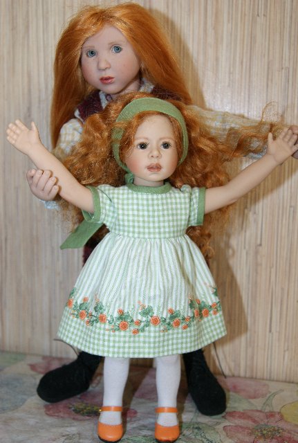 Коллекционная кукла Amelie - мое рыжее облачко