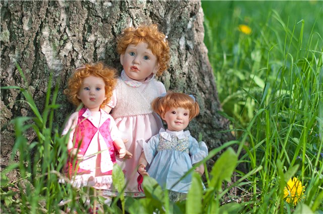 Союз рыжиков (почти по Конан Дойлу). Куклы Беатрис Перини, Beatrice Perini