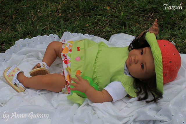 Интересная мулаточка,на основе молда шаян