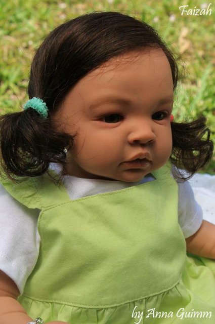 Интересная мулаточка,на основе молда шаян