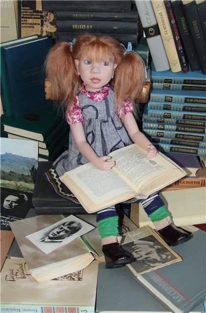 Мечтательница Trinette, коллекционная кукла Zwergnase (фото 6)