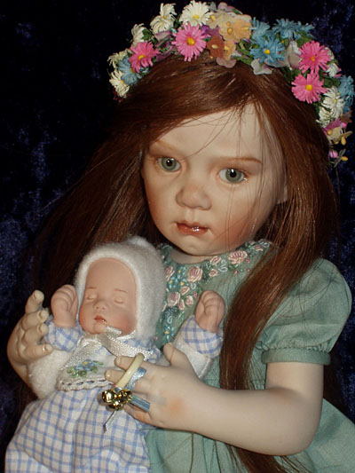 Замечательная коллекция кукол известного мастера. Авторские куклы Beatrice Perini dolls, Беатрис Перини