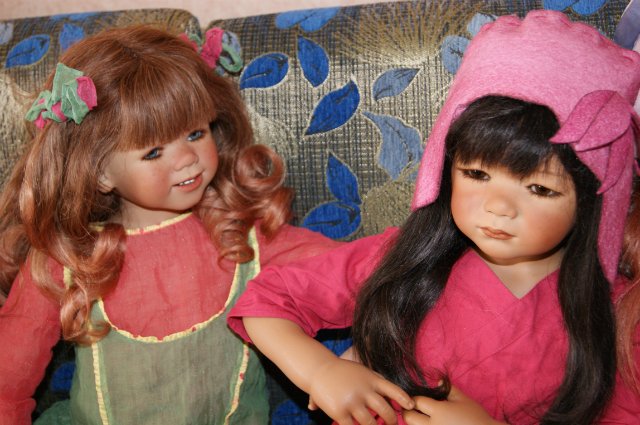 Цветничок красавиц от Annette Himstedt